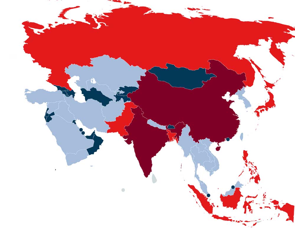 capital cities in asia