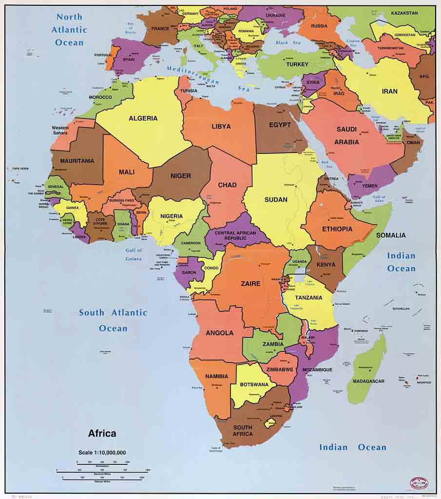 the capital cities of countries in africa
