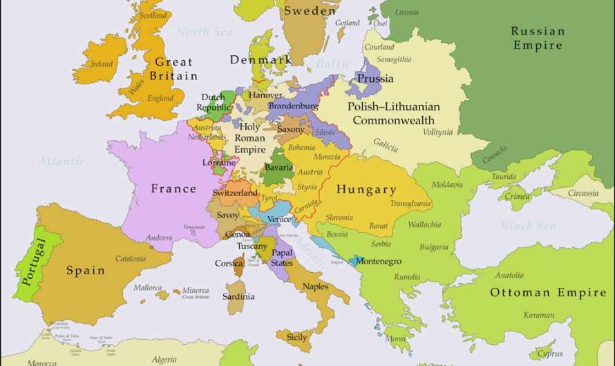 A List of the Capital Cities in Europe and Their Countries