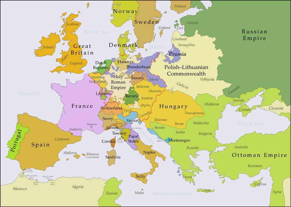 Capital cities in Europe