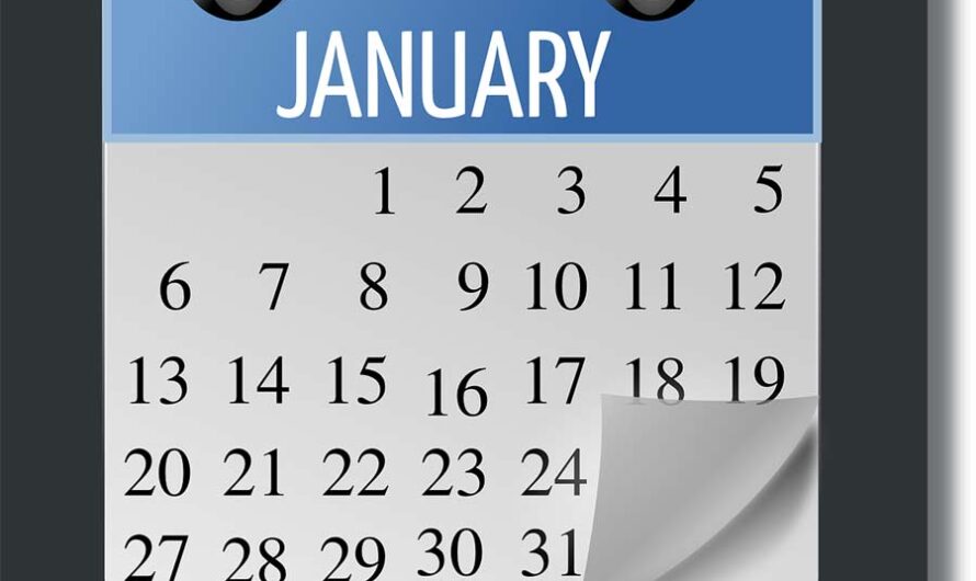National Days in January – January Overview Calendar