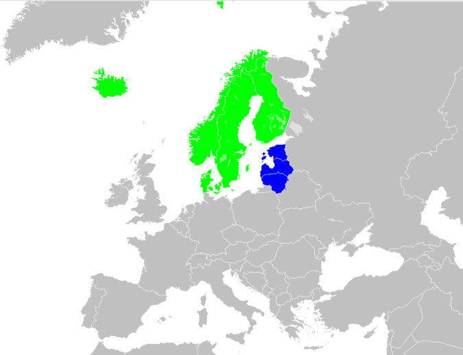 Nordic Countries List: Capital, Flags, Population, Facts, Area